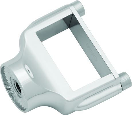 Kuryakyn Side Mount License Plate Holder Clamp 86-23 XL Models Chrome Kuryakyn License Plate Relocation  AXOPROS