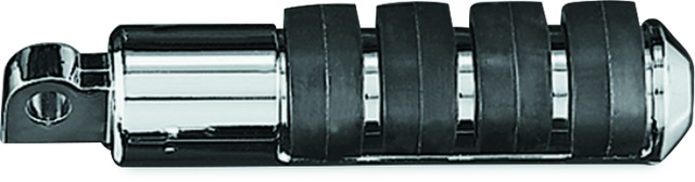 Kuryakyn Small ISO Longhorn Peg With 1in Extensions & Male Mount Adapter Chrome (Pair) Kuryakyn Footpegs  AXOPROS