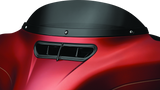 Kuryakyn Smooth Windshield Trim 14-Up Touring Gloss Black Kuryakyn Exterior Trim  AXOPROS