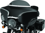 Kuryakyn Smooth Windshield Trim 96-13 Touring Chrome Kuryakyn Exterior Trim  AXOPROS