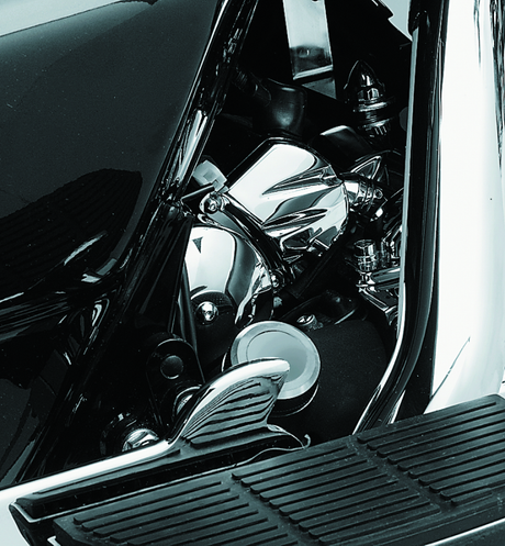 Kuryakyn Solenoid Cover 90-06 Big Twins 91-19 XL Sportsters Chrome Kuryakyn Engine Covers  AXOPROS