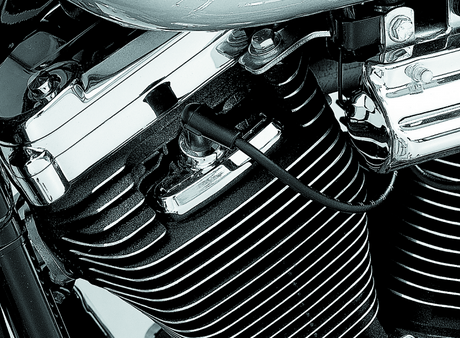 Kuryakyn Spark Plug & Head Bolt Covers Evolution Motors & 86-03 XL Models Kuryakyn Engine Covers  AXOPROS