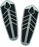 Kuryakyn Spear Driver Floorboard Inserts Indian Chrome Kuryakyn Footpegs  AXOPROS