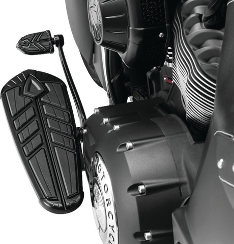 Kuryakyn Spear Driver Floorboard Inserts Satin Black Kuryakyn Footpegs  AXOPROS
