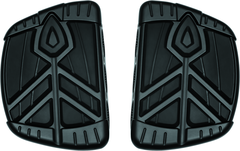 Kuryakyn Spear Mini Boards Without Adapter Satin Black Kuryakyn Running Boards  AXOPROS