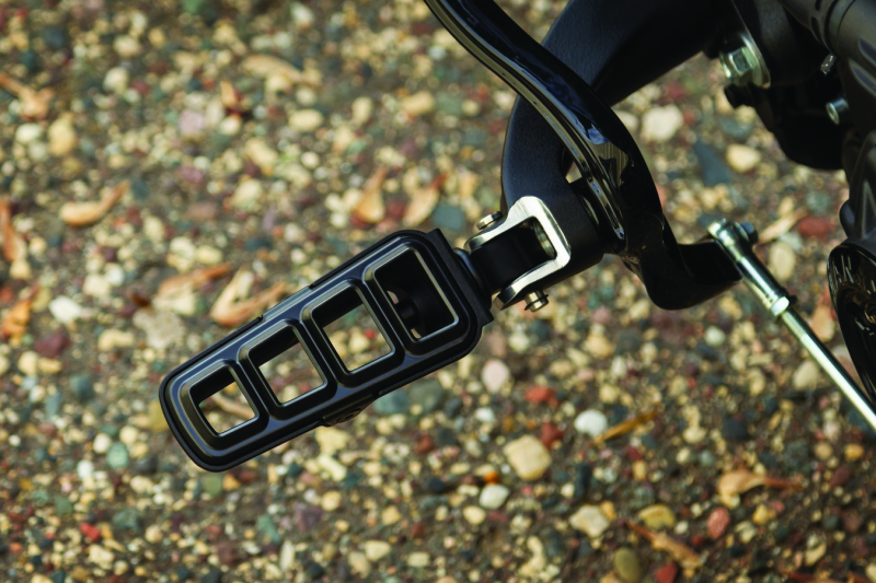 Kuryakyn Splined Front Peg Adapter 15-20 Scout Satin Black Kuryakyn Footpegs  AXOPROS