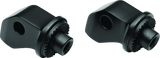 Kuryakyn Splined Front Peg Adapter 15-20 Scout Satin Black Kuryakyn Footpegs  AXOPROS