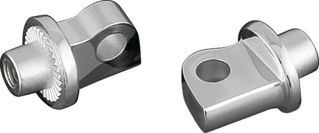 Kuryakyn Splined Male Mount Adapter Chrome Kuryakyn Footpegs  AXOPROS