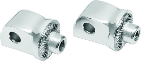 Kuryakyn Splined Passenger Peg Adapter Chrome Kuryakyn Footpegs  AXOPROS
