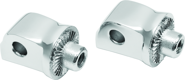 Kuryakyn Splined Passenger Peg Adapter Chrome Kuryakyn Footpegs  AXOPROS