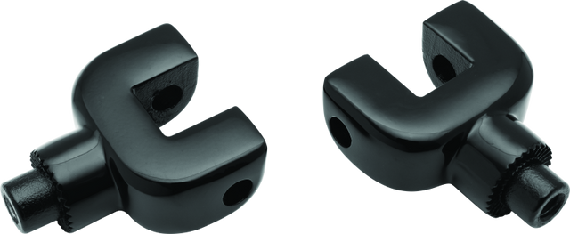Kuryakyn Splined Passenger Peg Adapter Indian Black Kuryakyn Footpegs  AXOPROS