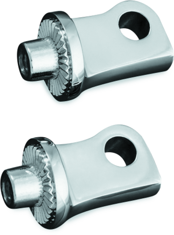 Kuryakyn Splined Peg Adapter Chrome Kuryakyn Footpegs  AXOPROS