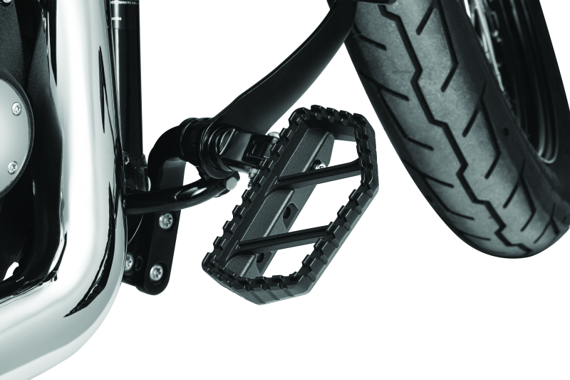 Kuryakyn Splined Peg Adapter Harley-Davidson Male Mount Black Kuryakyn Footpegs  AXOPROS