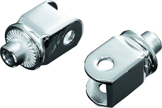 Kuryakyn Splined Peg Adapter Honda Front Chrome Kuryakyn Footpegs  AXOPROS