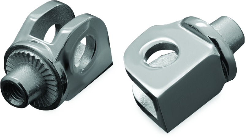 Kuryakyn Splined Peg Adapter Kawasaki Front Chrome Kuryakyn Footpegs  AXOPROS