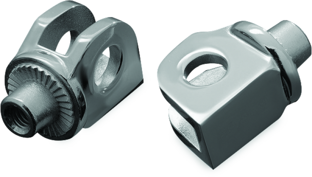 Kuryakyn Splined Peg Adapter Kawasaki Front Chrome Kuryakyn Footpegs  AXOPROS