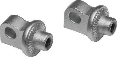 Kuryakyn Splined Peg Adapter Silver Kuryakyn Footpegs  AXOPROS