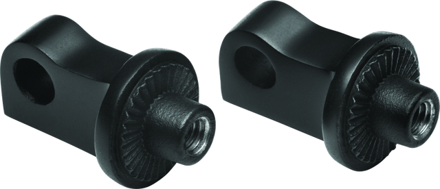 Kuryakyn Splined Peg Adapter XL Black Kuryakyn Footpegs  AXOPROS
