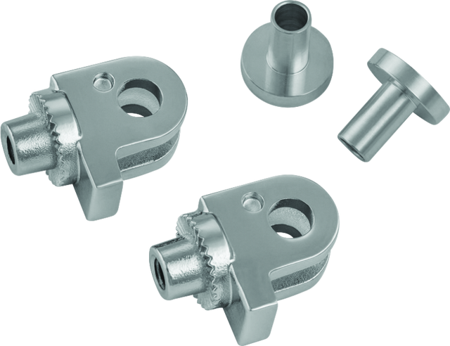 Kuryakyn Splined Peg Adaptor Triumph Chrome Kuryakyn Footpegs  AXOPROS