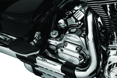 Kuryakyn Starter Cover 07-16 Touring Chrome Kuryakyn Engine Covers  AXOPROS