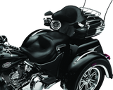 Kuryakyn Stealth Passenger Armrests 97-13 Touring Models Chrome Kuryakyn Armrests  AXOPROS