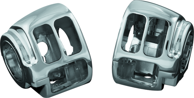 Kuryakyn Switch Housings Chrome Kuryakyn Switch Panels  AXOPROS