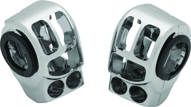 Kuryakyn Switch Housings Chrome Kuryakyn Switch Panels  AXOPROS