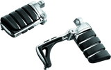 Kuryakyn Switchblade Pegs With Male Mount Adapter Chrome Kuryakyn Footpegs  AXOPROS