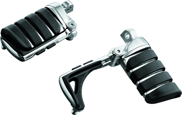 Kuryakyn Switchblade Pegs With Male Mount Adapter Chrome Kuryakyn Footpegs  AXOPROS