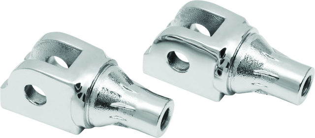Kuryakyn Taper Driver Peg Adaptor Chrome Kuryakyn Footpegs  AXOPROS
