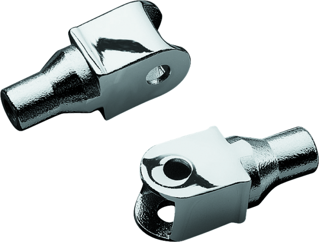 Kuryakyn Tapered Peg Adapter Honda Chrome Kuryakyn Footpegs  AXOPROS