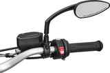 Kuryakyn Teardrop Mirrors Satin Black Kuryakyn Rear View Mirrors  AXOPROS