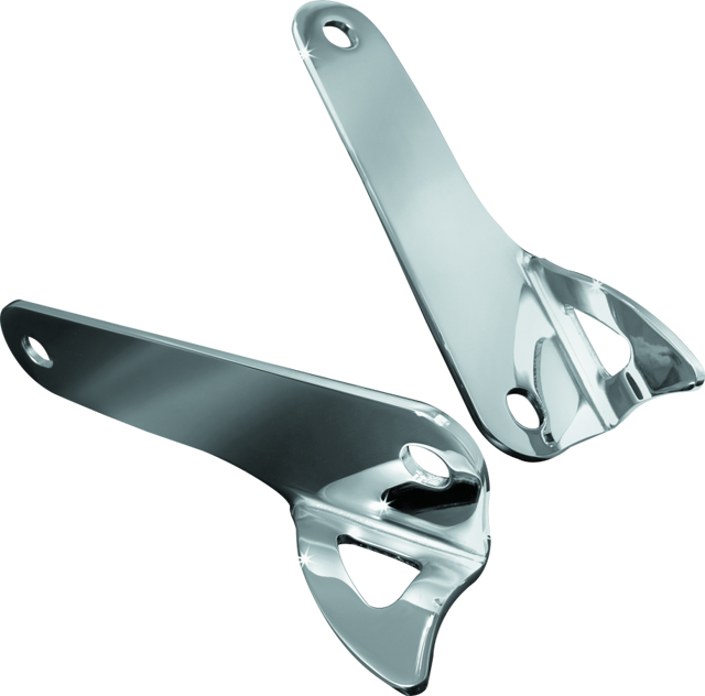 Kuryakyn Teardrop Tie Down Brackets 00-13 Touring Models Chrome Kuryakyn Brackets  AXOPROS