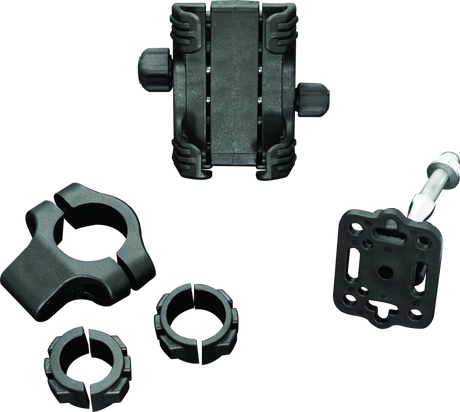 Kuryakyn Tech-Connect Bar Mount 7/8 To 1 -1-1/4in Bars 1-5/8in to 3-5/8in Wide Kuryakyn Phone Holders  AXOPROS