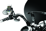 Kuryakyn Tech Connect Standard Cradle For Perch Mount Black Kuryakyn Phone Holders  AXOPROS