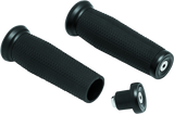 Kuryakyn Thresher Grip Metric Black Kuryakyn Grips  AXOPROS