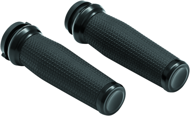 Kuryakyn Thresher Grips Throttle-By-Wire Black Kuryakyn Grips  AXOPROS