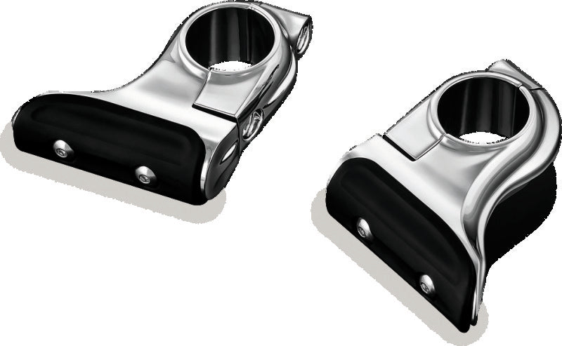 Kuryakyn Toe Rest Cruise Pegs Chrome (Pair) Kuryakyn Footpegs  AXOPROS