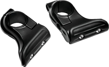Kuryakyn Toe Rest Cruise Pegs Satin Black (Pair) Kuryakyn Footpegs  AXOPROS