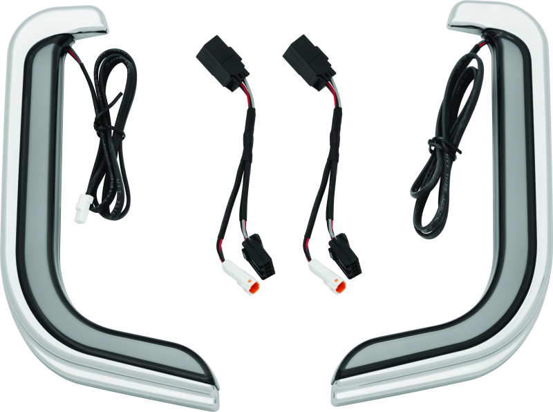 Kuryakyn Tracer LED Fairing Lower Accents Chrome Kuryakyn Light Bars & Cubes  AXOPROS