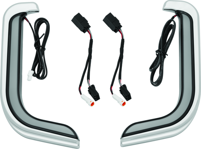 Kuryakyn Tracer LED Fairing Lower Accents Chrome Kuryakyn Light Bars & Cubes  AXOPROS