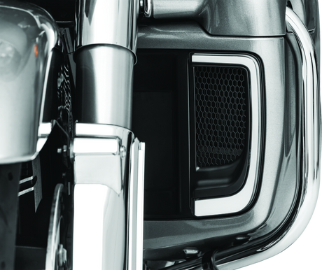 Kuryakyn Tracer Lower Fairing Grill Black Kuryakyn Exterior Trim  AXOPROS