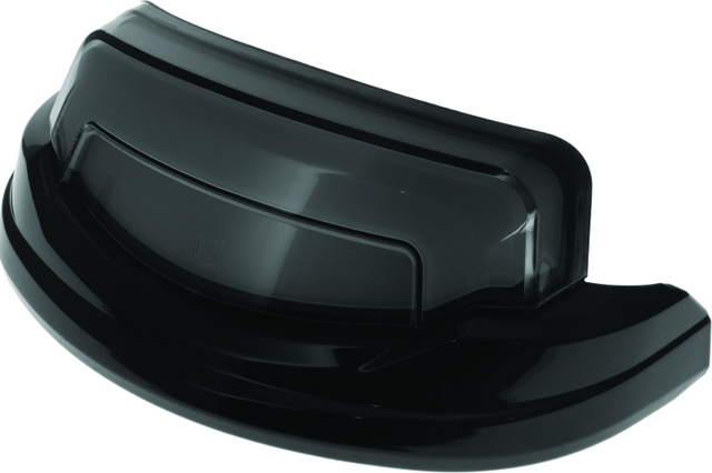 Kuryakyn Tracer Rear Fender Tip Light Gloss Black Smoke Lens Kuryakyn Exterior Trim  AXOPROS