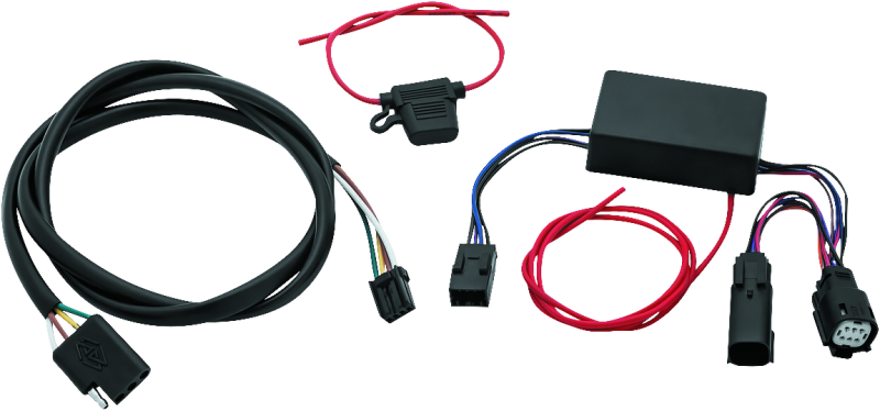 Kuryakyn Trailer Wiring Harness 4-Wire 14-Up Touring Models (excluding Trikes) Kuryakyn Wiring Harnesses  AXOPROS