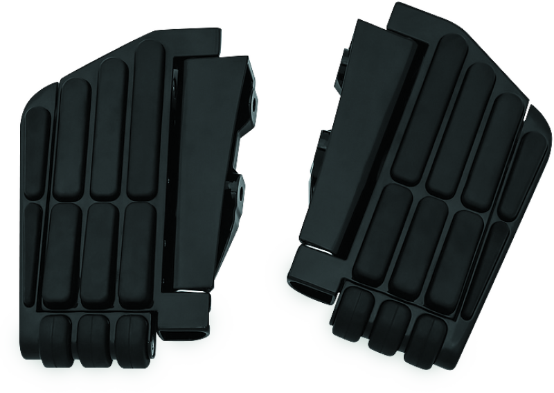 Kuryakyn Transformer Floorboards 01-17 Honda GL1800 Black Kuryakyn Footpegs  AXOPROS