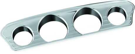 Kuryakyn Tri-Line Gauge Trim 14-Up Touring Models Chrome Kuryakyn Gauges  AXOPROS