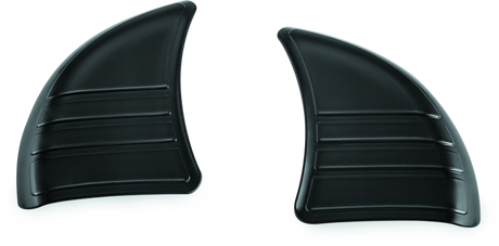 Kuryakyn Tri-Line Inner Fairing Cover Plates Gloss Black Kuryakyn Exterior Trim  AXOPROS