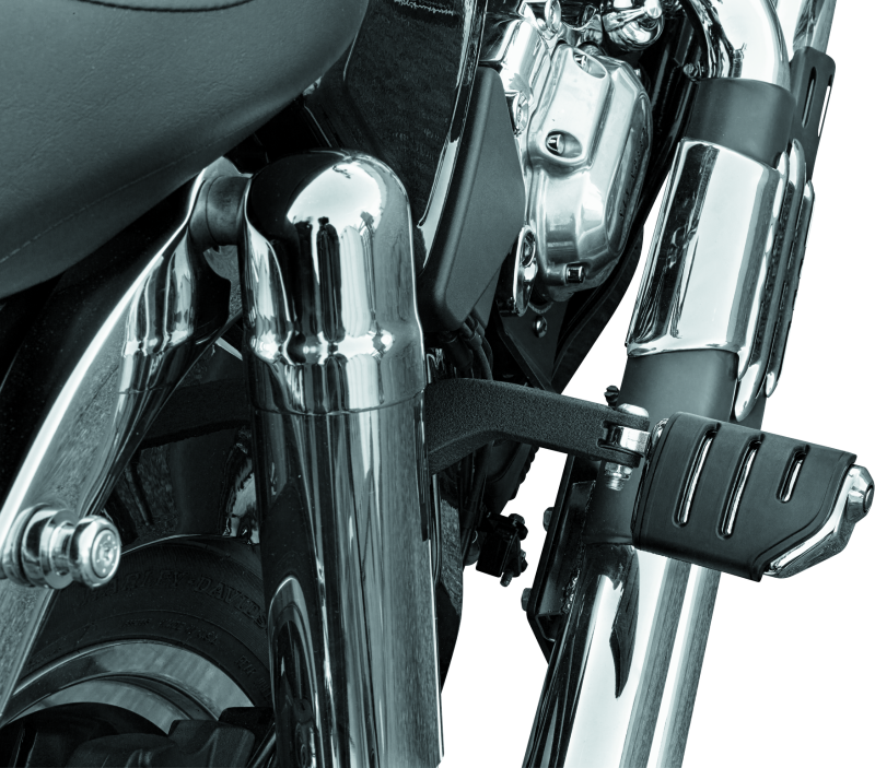 Kuryakyn Trident Dually With Male Mount Adapters Chrome Kuryakyn Footpegs  AXOPROS