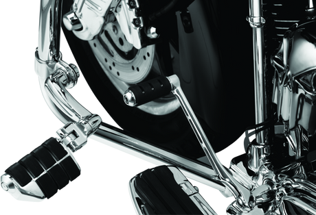 Kuryakyn Trident Shift Peg Longhorn Chrome Kuryakyn Footpegs  AXOPROS