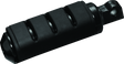 Kuryakyn Trident Small Peg With Male Adapter Gloss Black Kuryakyn Footpegs  AXOPROS